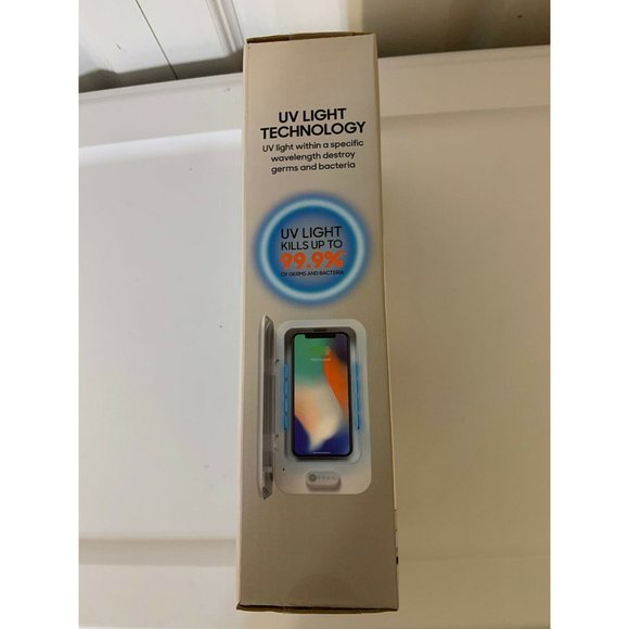 New Sharper Image UV Zone Phone Sanitizer Sanitize‎ Kill Bacteria and Virus - Picture 6 of 7